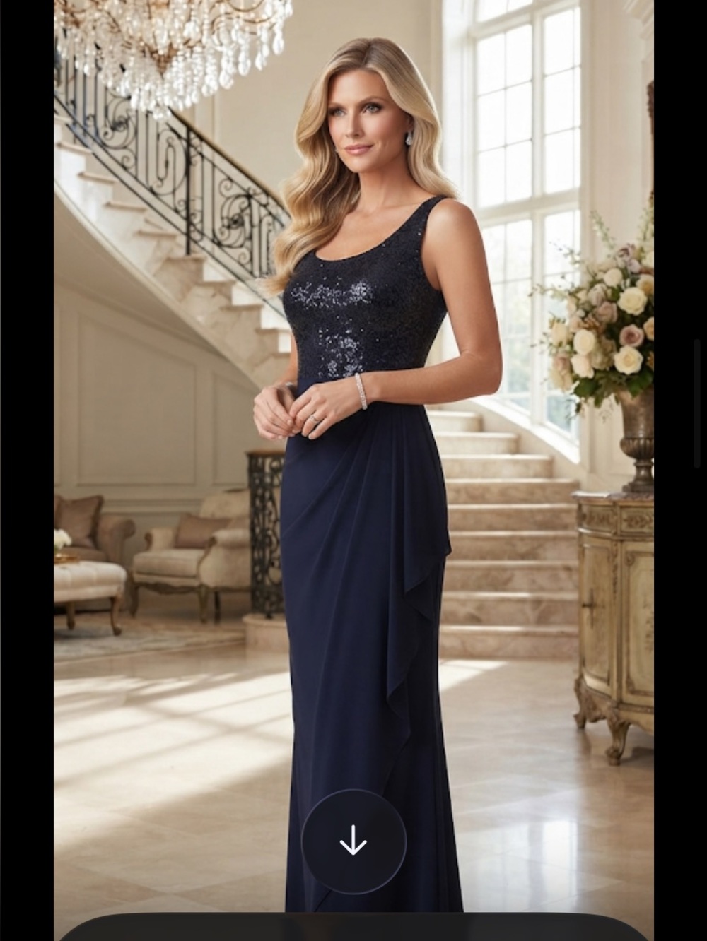 New New dress Alex Evenings size 14 - Picture 3 of 16